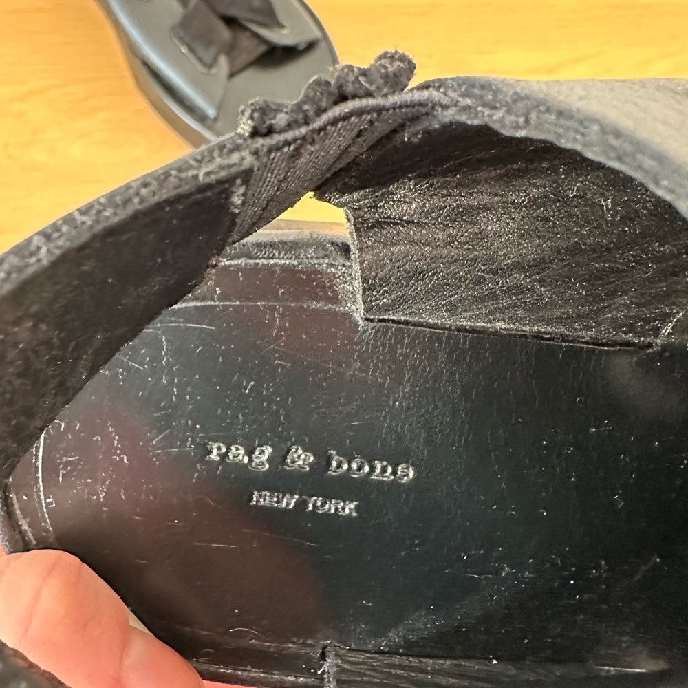 Rag And Bone Lace Up Sandal From A Sample Sale! - image 2